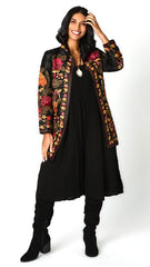 Heritage Embroidered Silk Duster