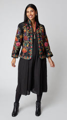 Heritage Embroidered Silk Jacket