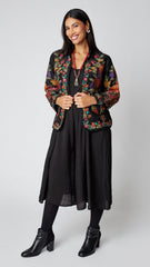 Heritage Embroidered Silk Jacket