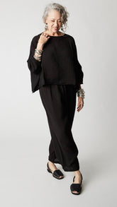 Cropped Dart Pant Parachute Rayon
