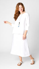 Linen A-Line Top