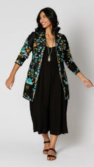 Heritage Embroidered Silk Duster