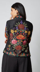 Heritage Embroidered Silk Jacket