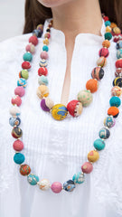 Kantha Garland Necklace