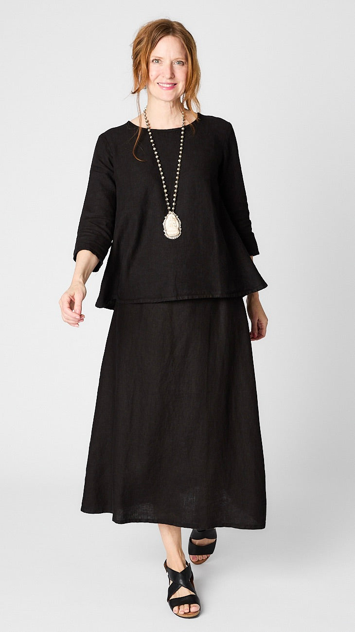Linen A-Line Top