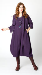 Gerties 11  Stitch Princess Dress - Eggplant